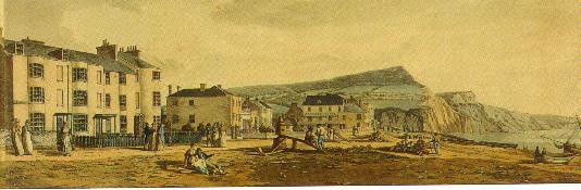 A Devon coastal town in 1814